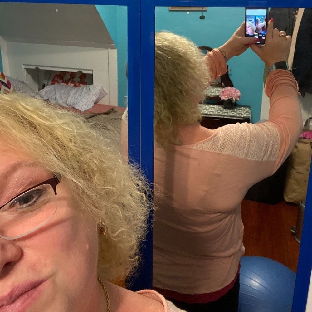 Lucky Brand XL Peach Top Lace - Picture 9 of 16